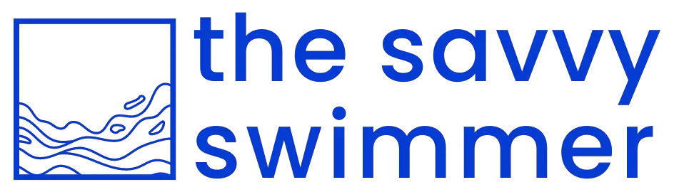 the savvy swimmer logo horizontal